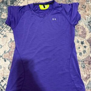 Under Armour Purple Short Sleeve Performance Tee